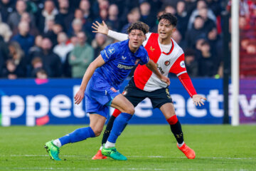 Sam Lammers in duel met Tsuyoshi Watanabe