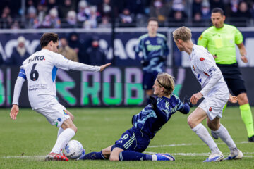 Danny Bakker tegen Ajax