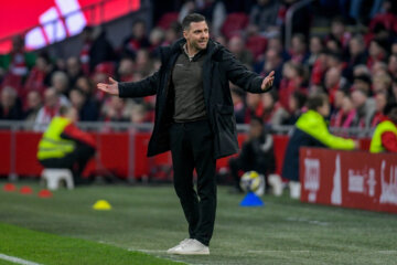 Melvin Boel in de Johan Cruijff Arena