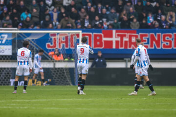 SC Heerenveen teleurgesteld