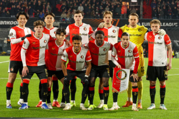 De basisopstelling van Feyenoord voor de wedstrijd tegen Sturm Graz