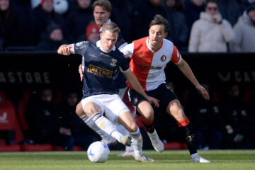 Mats Deijl in duel met oud-teamgenoot Mathis Suray