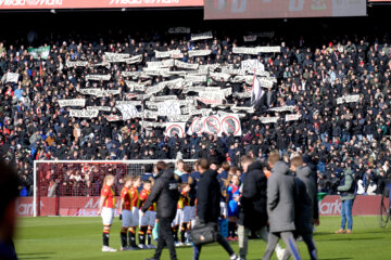 Feyenoord-fans in De Kuip