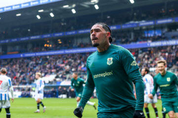 Tristan Gooijer scoorde tegen SC Heerenveen