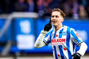 Ringo Meerveld blij na zijn goal