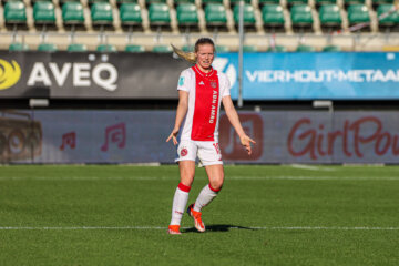 Nadine Noordam bij Ajax