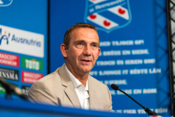 Algemeen directeur Ferry de Haan van SC Heerenveen