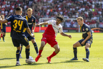 Anass Salah Eddine tegen FC Utrecht