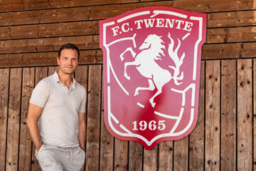Arnold Bruggink op het Trainingscentrum in Hengelo