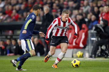 Balázs Dzsudzsák tegen Ajax