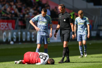 Bas Nijhuis in de Galgenwaard