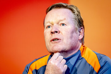 Bondscoach Ronald Koeman