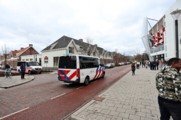 Politie bij het Philips Stadion