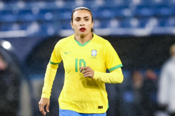 Marta in actie namens Brazilië