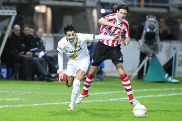 Ahmed Ammi in actie voor NAC Breda