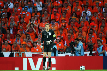 Edwin van der Sar op het EK van 2008