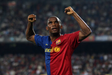 Samuel Eto'o namens FC Barcelona