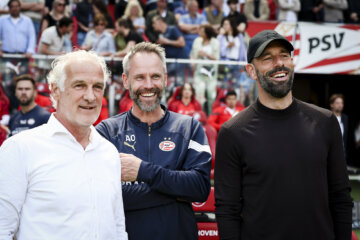Fred Rutten, Andre Ooijer en Ruud van Nistelrooij