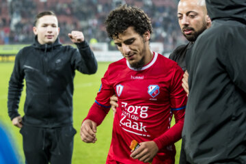 Yassin Ayoub in zijn tijd bij FC Utrecht