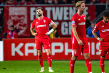 Robin Pröpper met op de voorgrond Michel Vlap