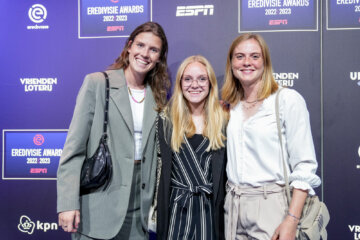 Pleun Raaijmakers, Kayra Nelemans en Wiëlle Douma