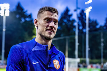 Andries Noppert bij het Nederlands elftal