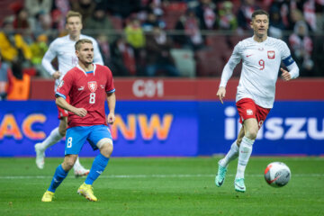 Sadilek in actie voor Tsjechië