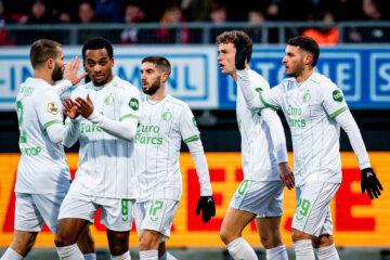 Santiago Gimenez, Mats Wieffer, Luka Ivanusec, Quinten Timber en Bart Nieuwkoop