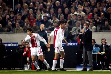 Jari Litmanen en Zlatan Ibrahimovic