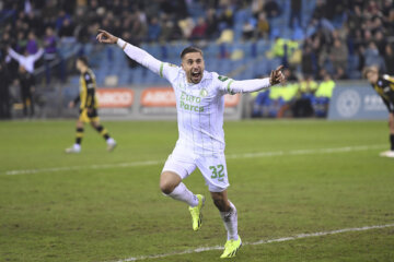 Ondrej Lingr viert zijn doelpunt