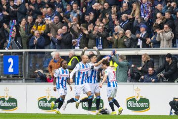 Mats Köhlert scoort voor SC Heerenveen