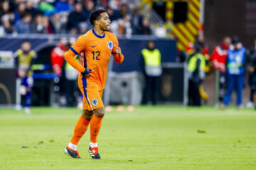Quinten Timber in actie voor Oranje