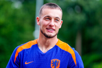 Justin Bijlow bij het Nederlands Elftal