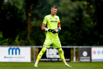 Andries Noppert in de voorbereiding met SC Heerenveen