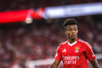 David Neres namens Benfica