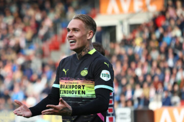 Een lachende Rick Karsdorp