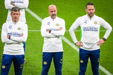 Stijn Schaars, Peter Bosz en Terry Peters