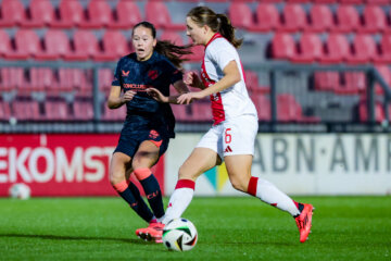 Kyra Koopman tegen Ajax