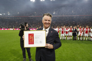 Louis van Gaal benoemd tot erelid