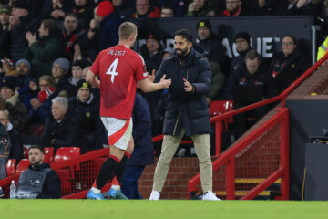 Matthijs de Ligt en Ruben Amorim