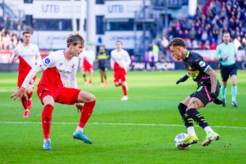 Noa Lang tegen FC Utrecht