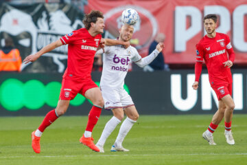 Sam Lammers en Ricky van Wolfswinkel bij FC Twente