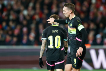 Luuk de Jong tegen Stade Brest