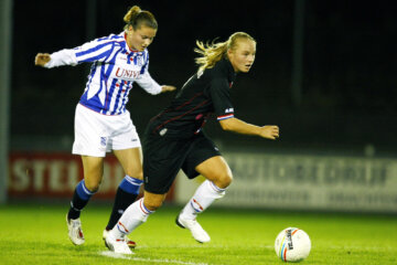 Sherida Spitse in haar tijd bij SC Heerenveen