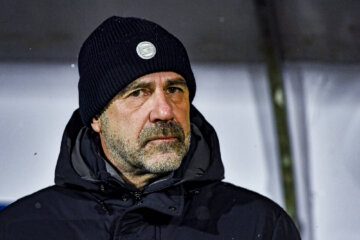 Peter Bosz tegen Rode Ster Belgrado