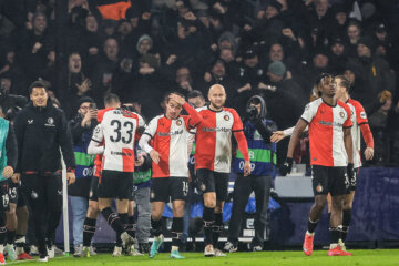 Gijs Smal, David Hancko, Hugo Bueno, Gernot Trauner, Jordan Lotomba