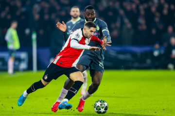 Luka Ivanusec tegen AC Milan