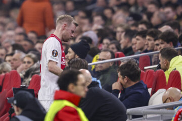 Davy Klaassen na rode kaart