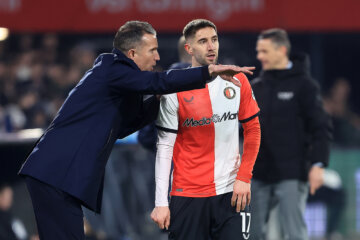 Robin van Persie en Luka Ivanusec