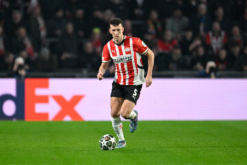 Ivan Perisic tegen Arsenal